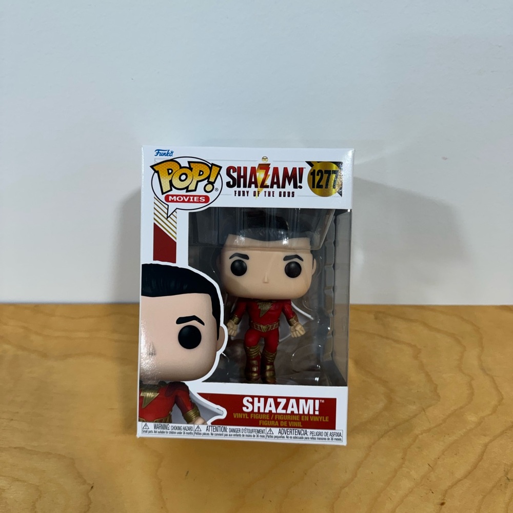 Funko Shazam! Red and Gold Vinyl Figure